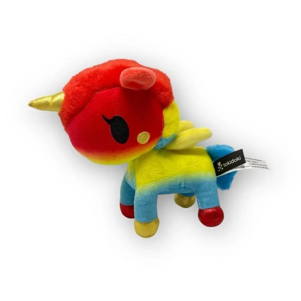 Tokidoki Unicorno Summer Plush Stuffed Animal Kawaii Unicorn 2019 9" Rainbow